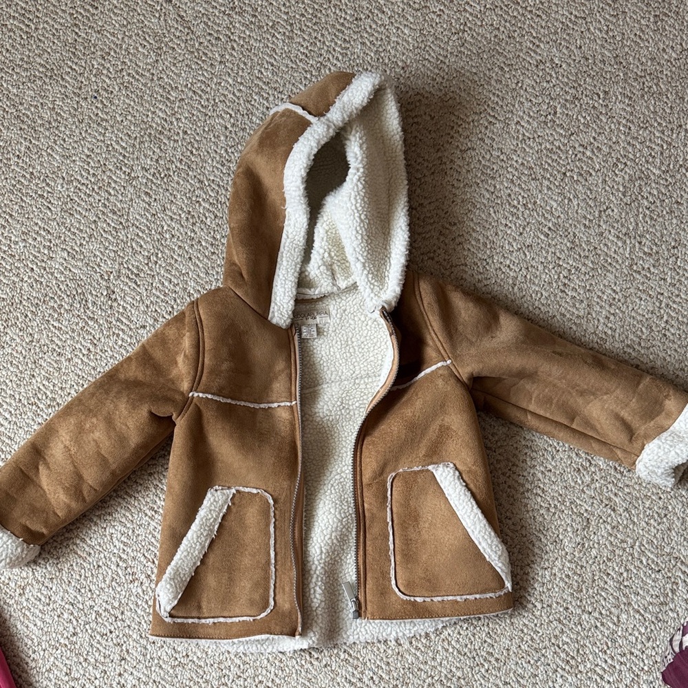 Koolaburra Tan Jacket with Cream Lining